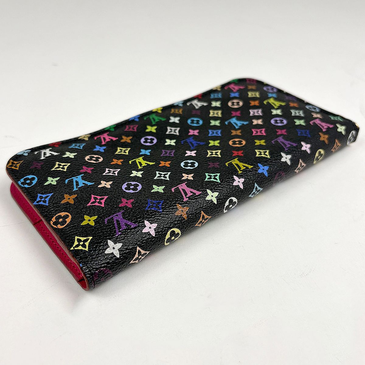 ルイ・ヴィトン Louis Vuitton ポルトフォイユ アンソリット 長財布 2つ折り モノグラムマルチカラー ノワール(ブラック) M93754 レディース 【中古】 ルイ・ヴィトン Louis Vuitton ポルトフォイユ アンソリット 長財布 2つ折り モノグラムマルチカラー ノワール(ブラック) M93754 レディース 【中古】
