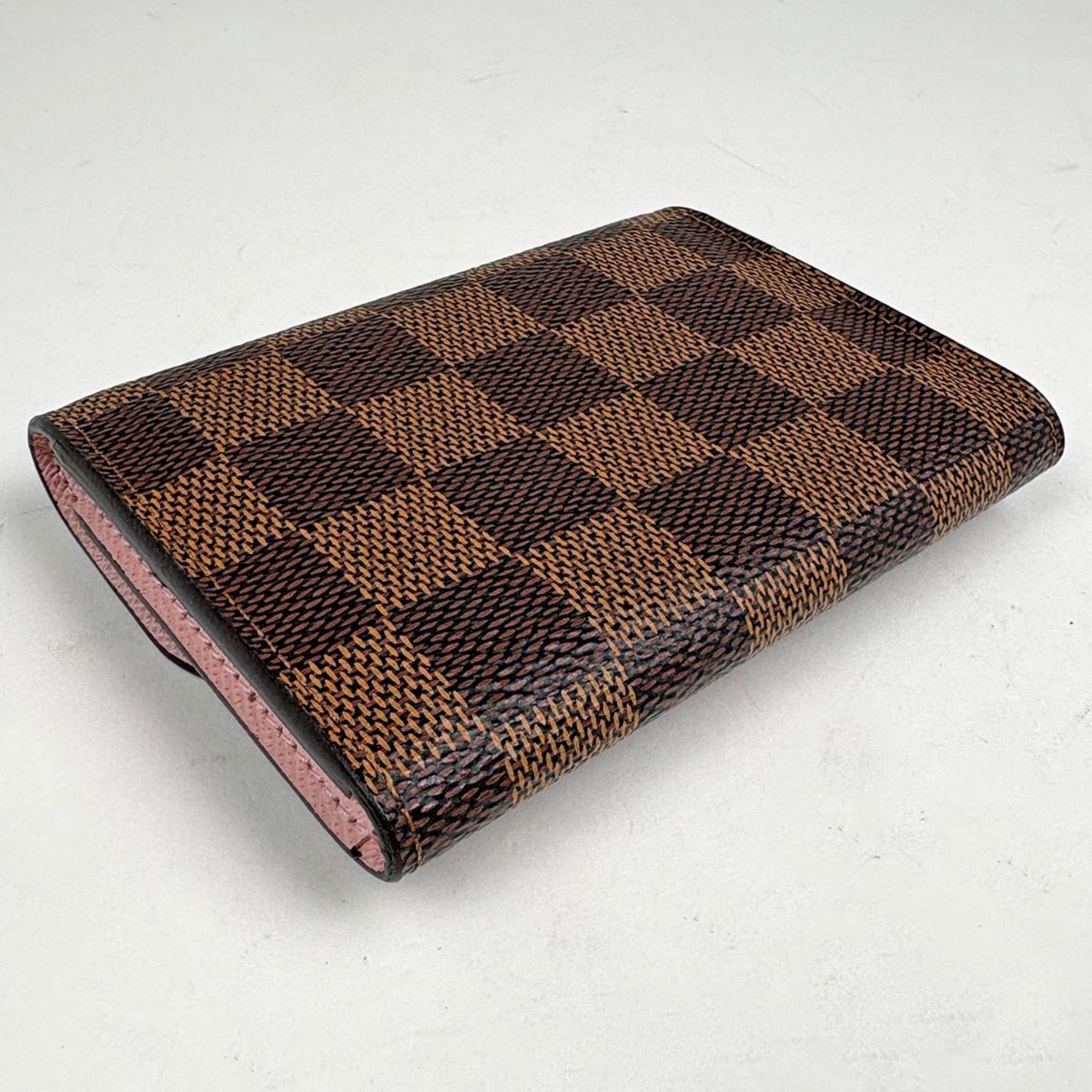 ルイ・ヴィトン Louis Vuitton ポルトモネ ロザリ コインケース ダミエ ブラウン ローズバレリーヌ(ピンク) N64423 レディース 【中古】 ルイ・ヴィトン Louis Vuitton ポルトモネ ロザリ コインケース ダミエ ブラウン ローズバレリーヌ(ピンク) N64423 レディース 【中古】