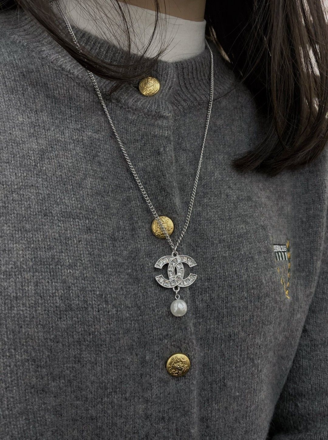 【今日特価】CHANEL ヴィンテージ アルファベットネックレス 送料無料！在庫限定セール価格-WTO輸入3