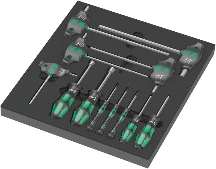 【新品・3営業日で発送】Wera Werkzeuge 150104 ウレタン入りHEXドライバーセット 12本 9713 21,512円
