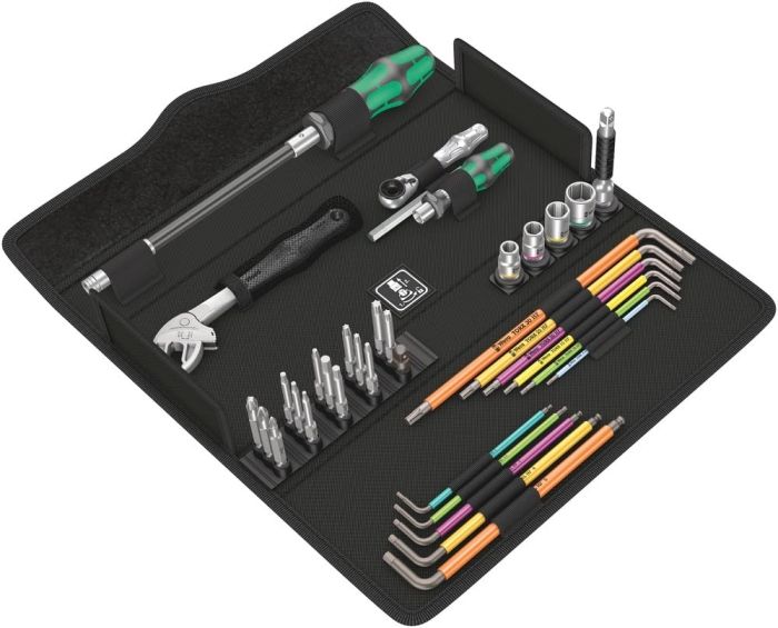 【新品・3営業日で発送】Wera Werkzeuge 134013 Kコンパクトメンテナンスセット F1 36点