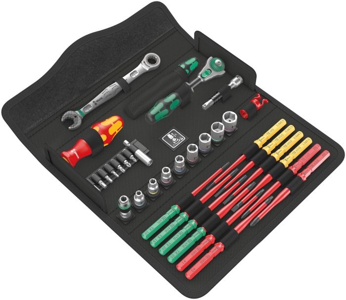 【新品・3営業日で発送】Wera Werkzeuge 135871 Kコンパクトメンテナンスセット W Imperial1 35点