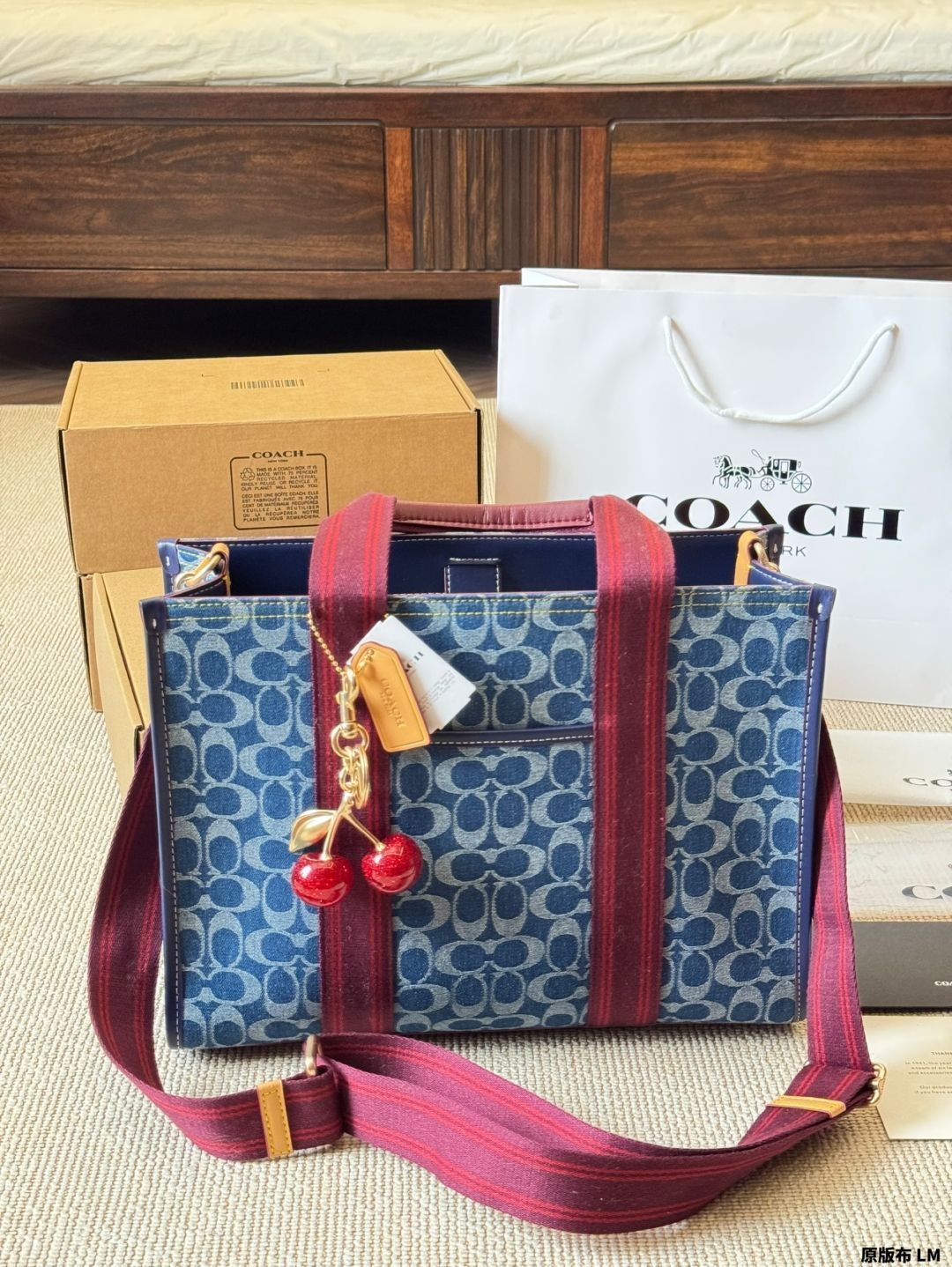 【今日特価】COACH Smith Tote Bag（クーチ スミス トートバッグ）-MM輸入3