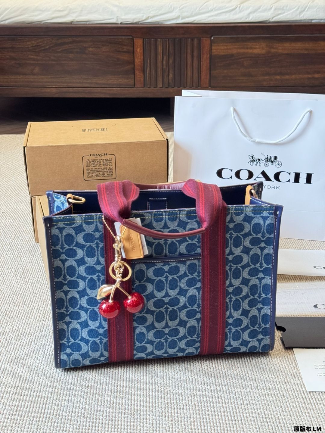 【今日特価】COACH Smith Tote Bag（クーチ スミス トートバッグ）-MM輸入3