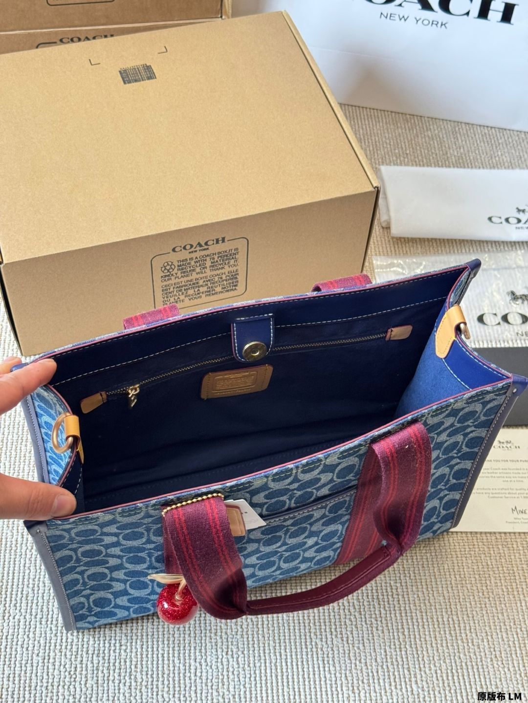 【今日特価】COACH Smith Tote Bag（クーチ スミス トートバッグ）-MM輸入3
