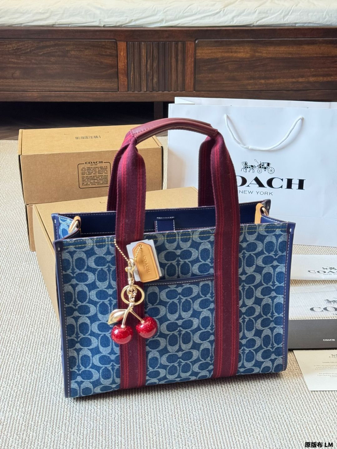 【今日特価】COACH Smith Tote Bag（クーチ スミス トートバッグ）-MM輸入3