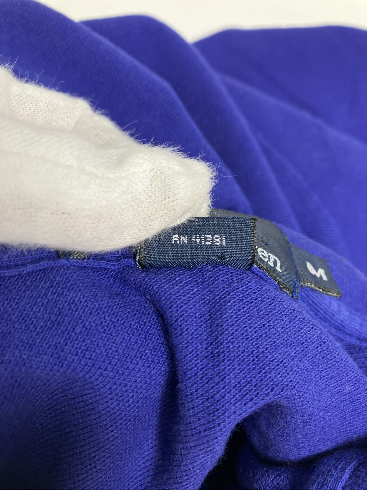 Polo by Ralph Lauren ポロバイラルフローレン ポロシャツ M パープル 無地 ワンポイント 半袖