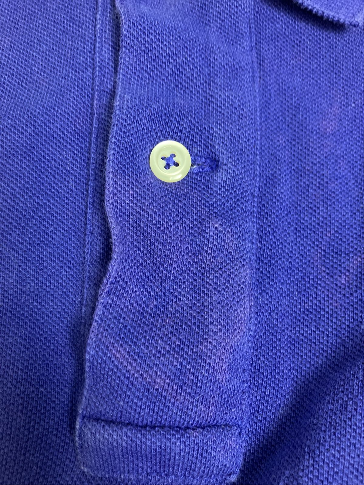 Polo by Ralph Lauren ポロバイラルフローレン ポロシャツ M パープル 無地 ワンポイント 半袖