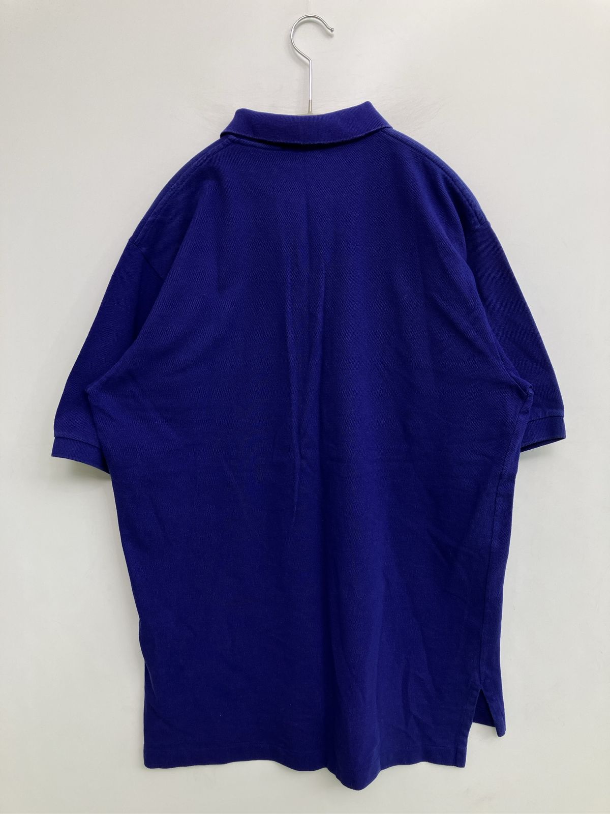 Polo by Ralph Lauren ポロバイラルフローレン ポロシャツ M パープル 無地 ワンポイント 半袖