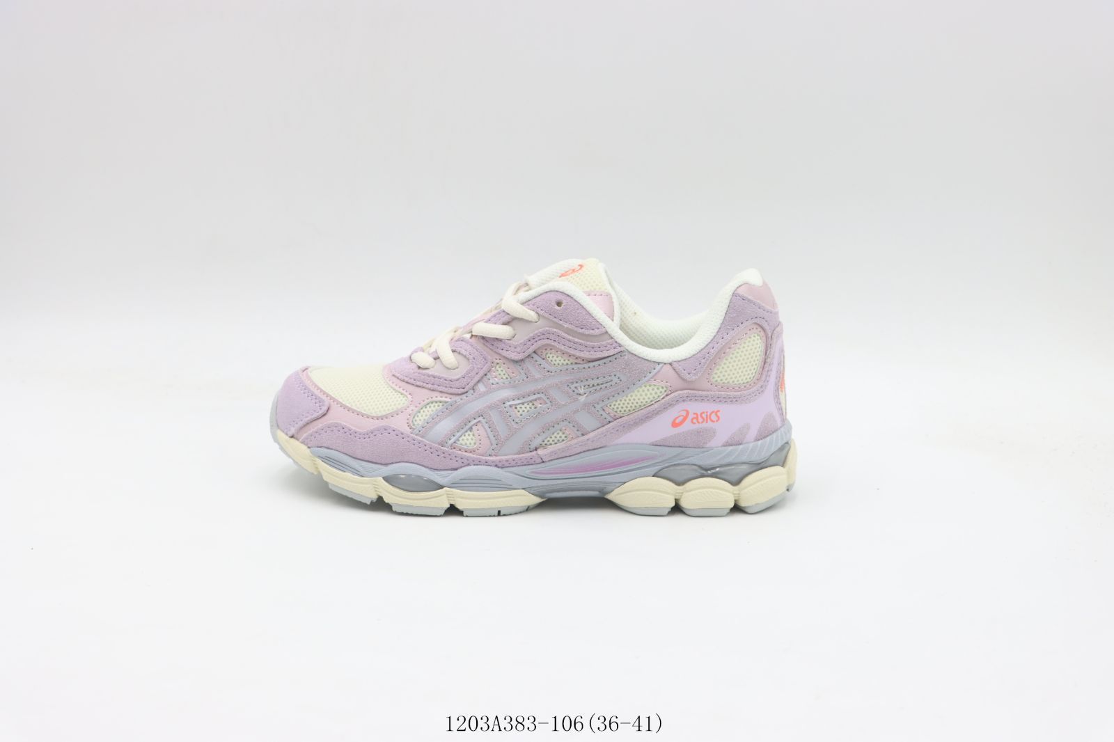 【今日特価】Asics アシックス ランニングシューズ 1203A383-106 ピンクパープル