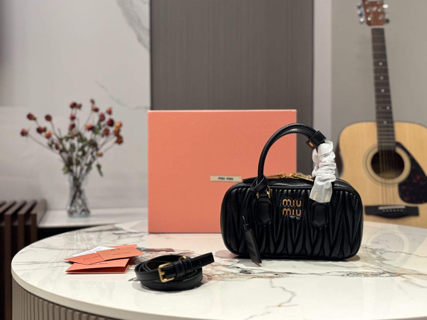 【今日特価】Mini オフィスバッグ / ミニ公文包 レトロデザイン-MM輸入2