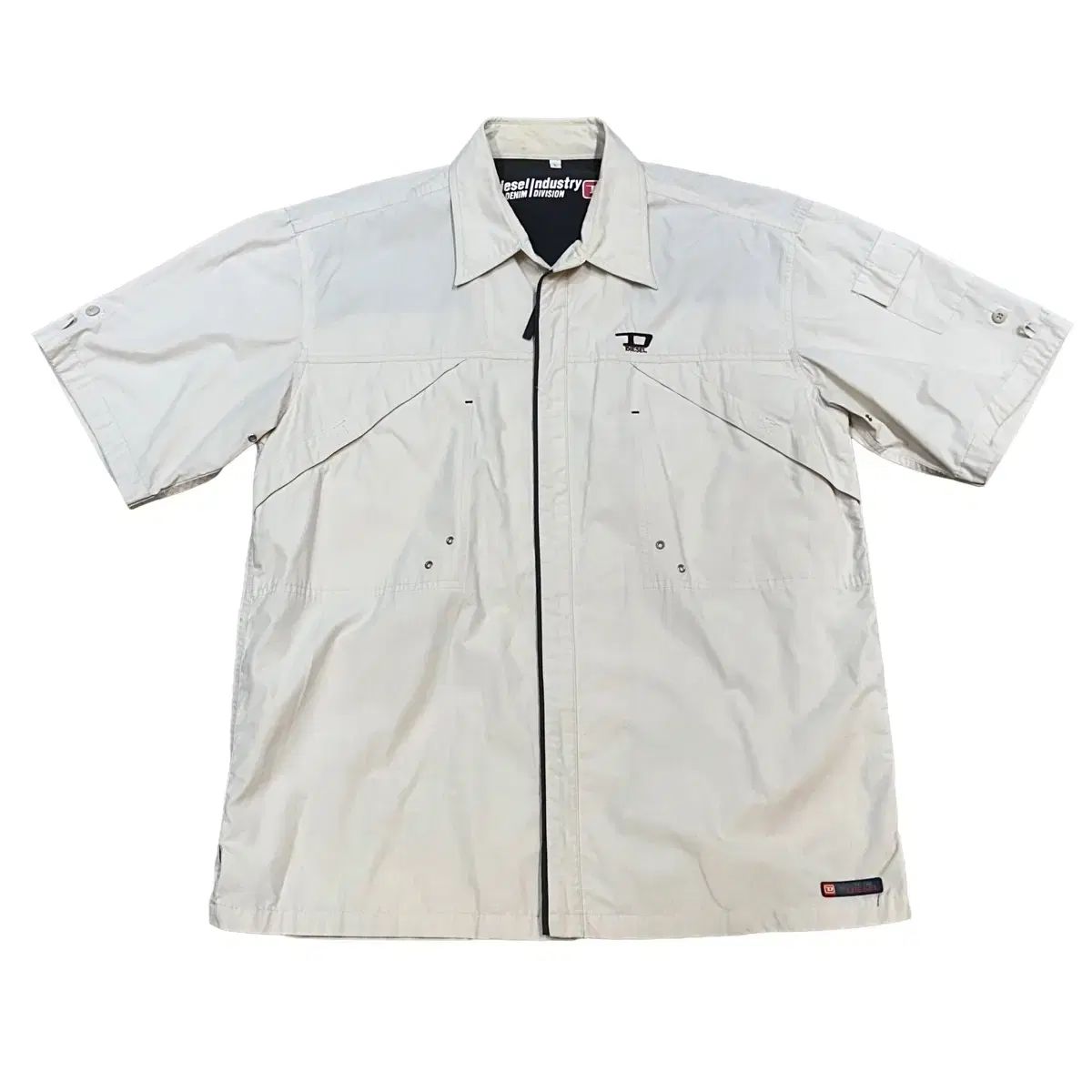 L DIESEL コーチ 半袖 ジャケット