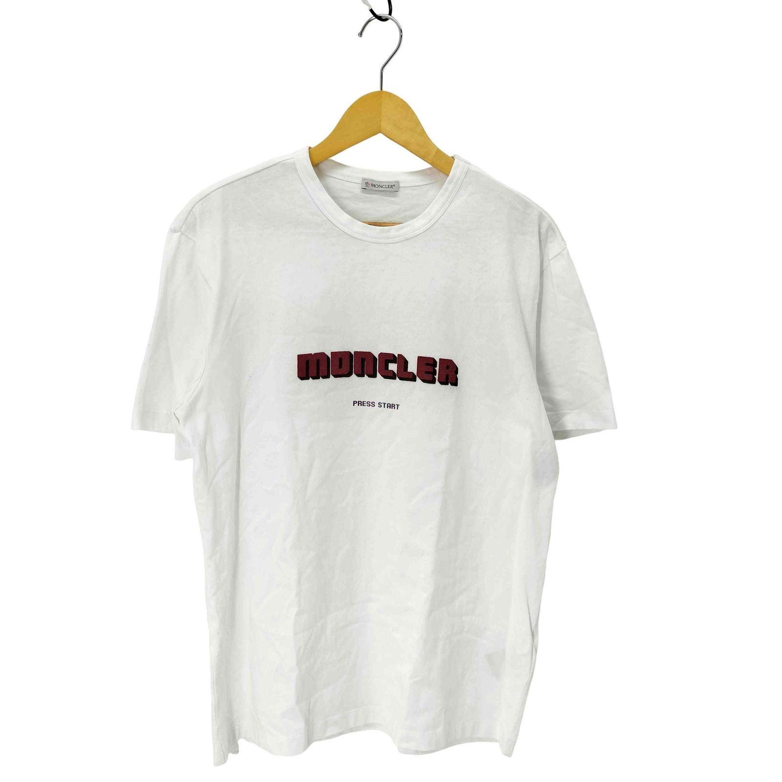 モンクレール MONCLER 19SS MAGLIA T-SHIRT PRESS START マリア 半袖Tシャツ メンズ import：L