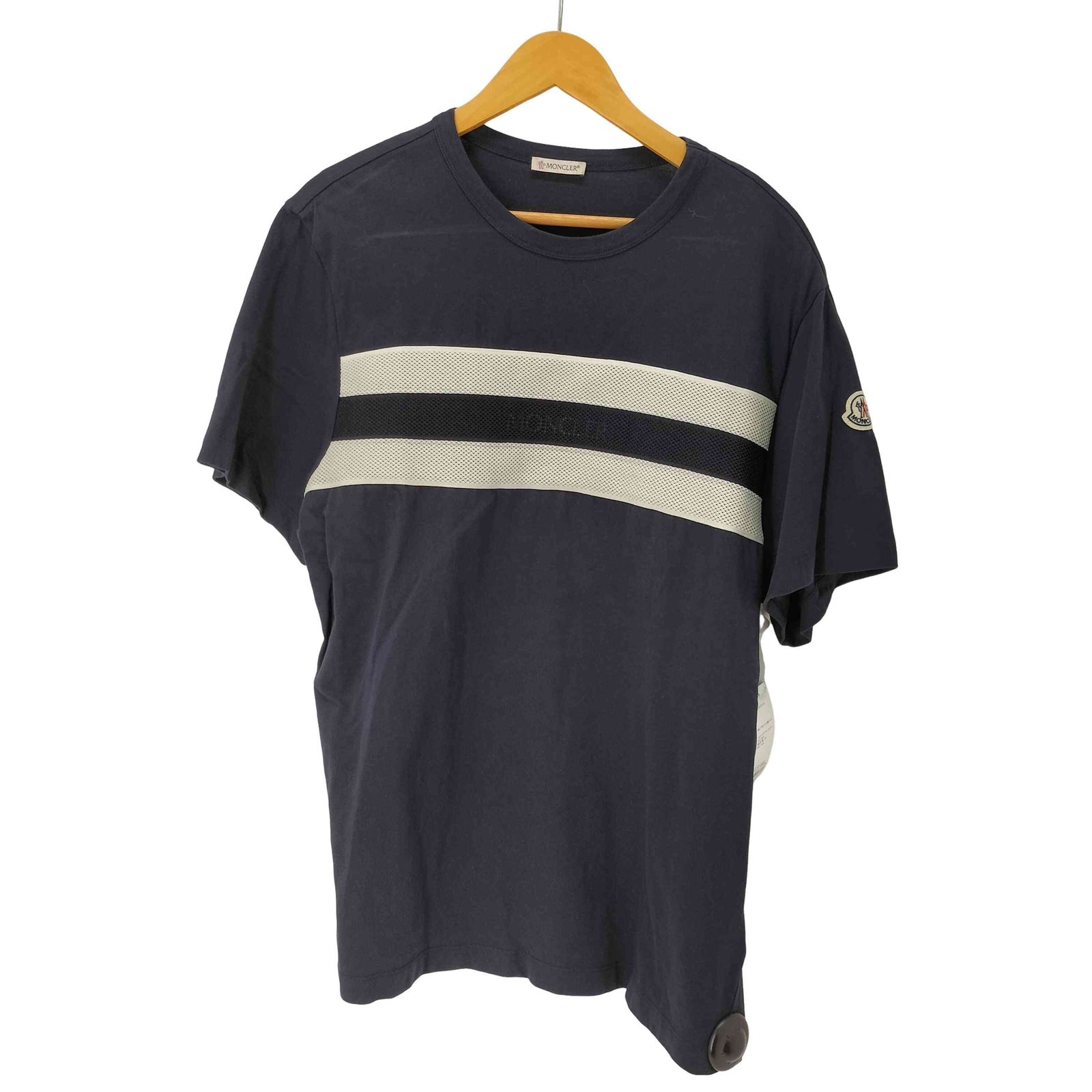 モンクレール MONCLER MAGLIA T-SHIRT メッシュ切替 Tシャツ メンズ import：L