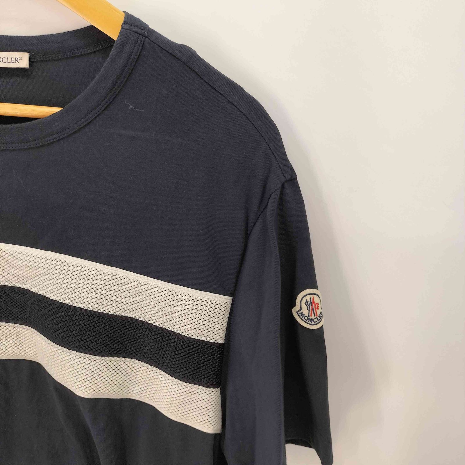 モンクレール MONCLER MAGLIA T-SHIRT メッシュ切替 Tシャツ メンズ import：L