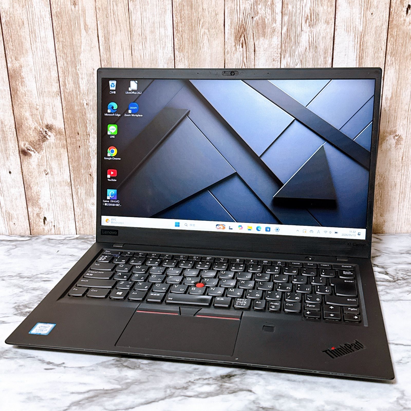 ThinkPad X1 第8世代 i7 SSD16GB Win11 カメラ付 - メルカリ