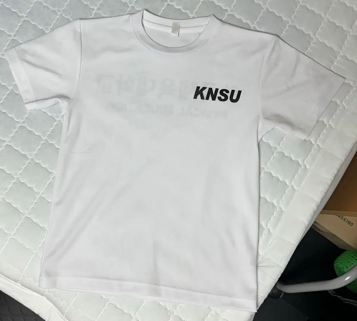 韓国体育大学 白 半袖 Tシャツ