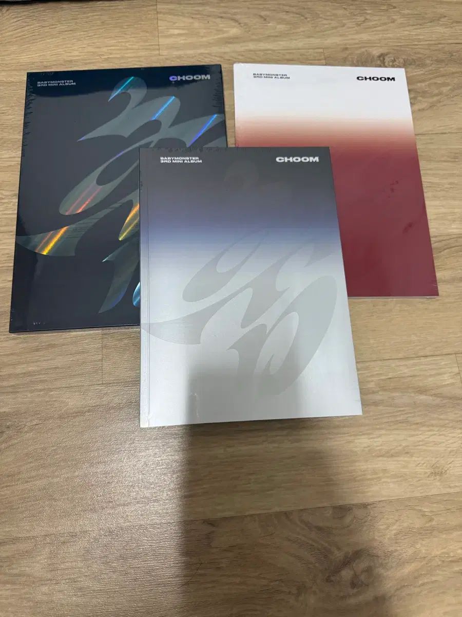 ベイビーMONSTER CHOOOM 未開封 アルバム 3種 1SET まとめ 出品 ㅎㅎ