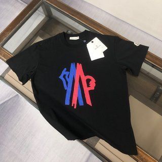 【本日限定特価】MONCLER クルーネックTシャツ - 高品質コットンで快適な着心地 [本日特価|新品未使用品]