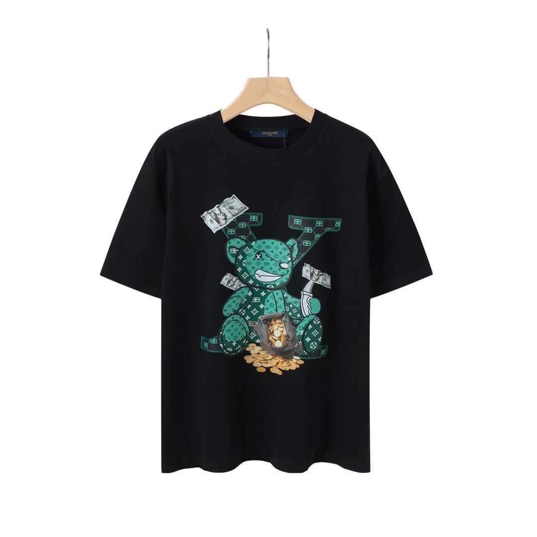 【本日限定特価】LOUIS VUITTON × Balenciaga コラボ ロゴプリントTシャツ [本日特価|新品未使用品]
