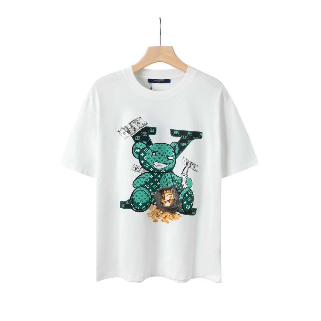 【本日限定特価】LOUIS VUITTON × Balenciaga コラボ ロゴプリントTシャツ [本日特価|新品未使用品]