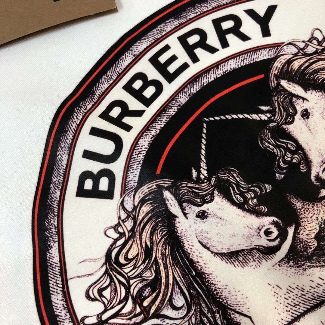 【本日限定特価】Burberry 春夏 ロゴプリントTシャツ [本日特価|新品未使用品]