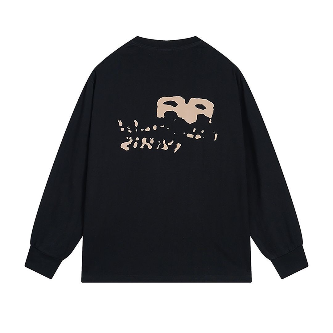 【本日限定特価】Balenciaga グラフィティプリント ロングスリーブTシャツ [本日特価|新品未使用品]