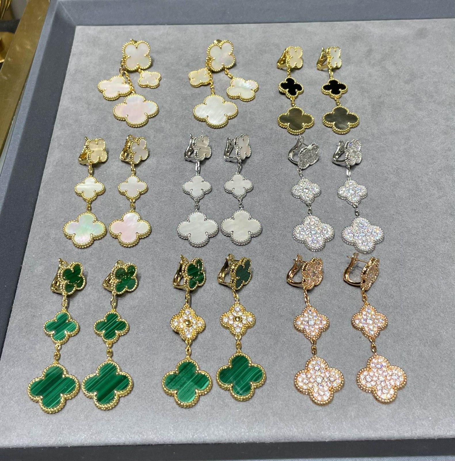[Van Cleef & Arpels] ヴァンクリーフ＆アーペル Vca 四つ葉のクローバー シリーズ ? イヤリング、イヤリング｜本日限定特価｜新品未使用