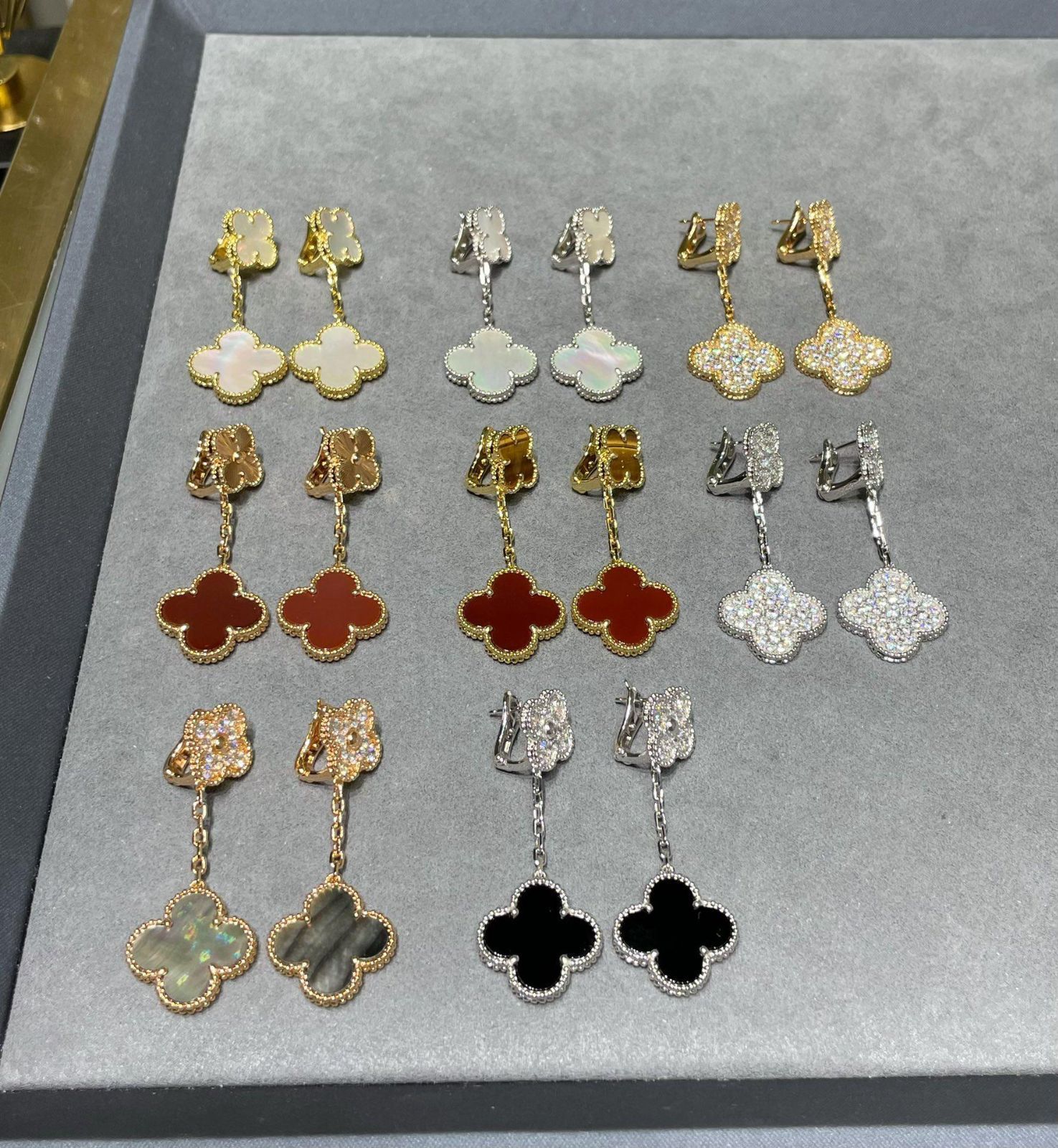 [Van Cleef & Arpels] ヴァンクリーフ＆アーペル Vca 四つ葉のクローバー シリーズ ? イヤリング、イヤリング｜本日限定特価｜新品未使用