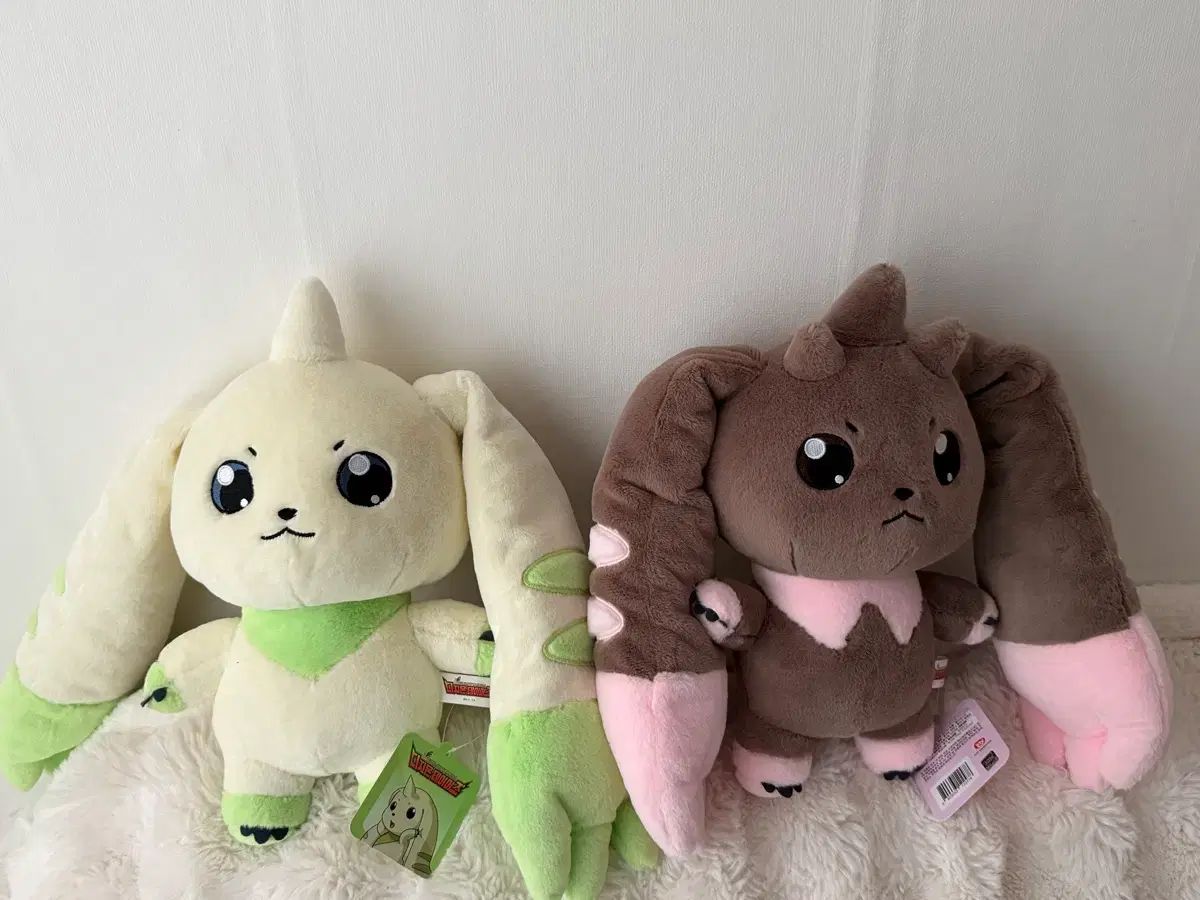デジタルモンスター テリアモン/ロプモン ぬいぐるみ セット