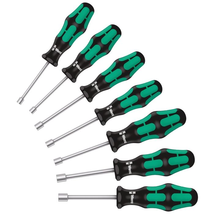 【新品・3営業日で発送】Wera Werkzeuge 029510 7本組六角ドライバーセット(5.5-13mm)