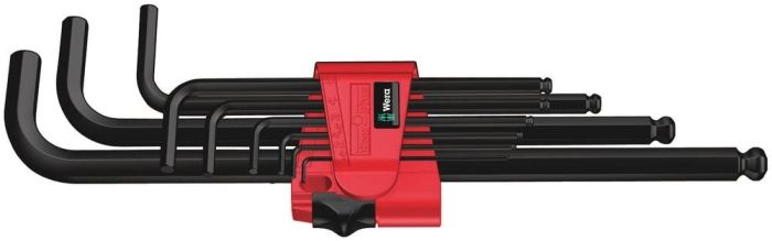 【新品・3営業日で発送】Wera Werkzeuge 073596 1.5-10mm ／9本組 (Hex-Plus)キーレンチ