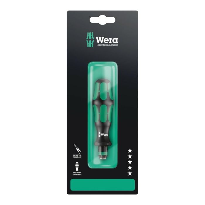 【新品・3営業日で発送】Wera Werkzeuge 073540 1／4”Hex／119mm ドライバーハンドル