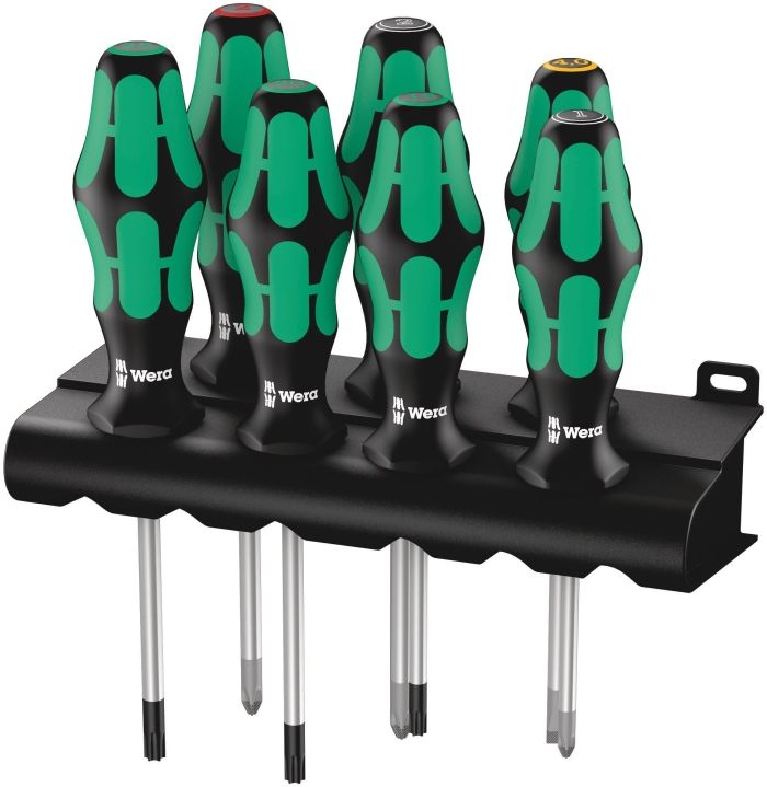 【新品・3営業日で発送】Wera Werkzeuge 320540 7本組ドライバーセット(+ - PZ TX)