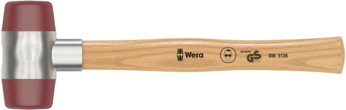 【新品・3営業日で発送】Wera Werkzeuge 000535 * 102 ソフトフェイスハンマー樹脂ヘッド#7X380mm
