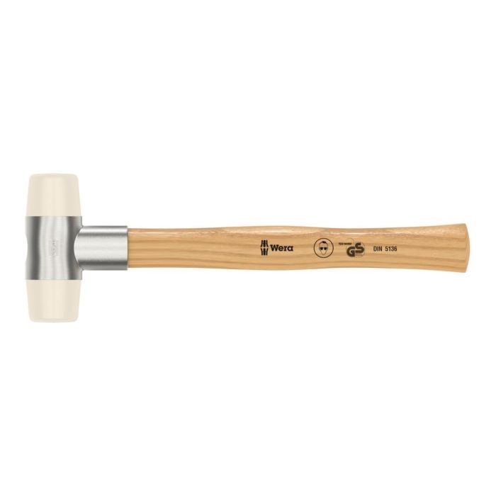 【新品・3営業日で発送】Wera Werkzeuge 000325 * 40mm／ 650g ソフトフェイスハンマー(ナイロン)