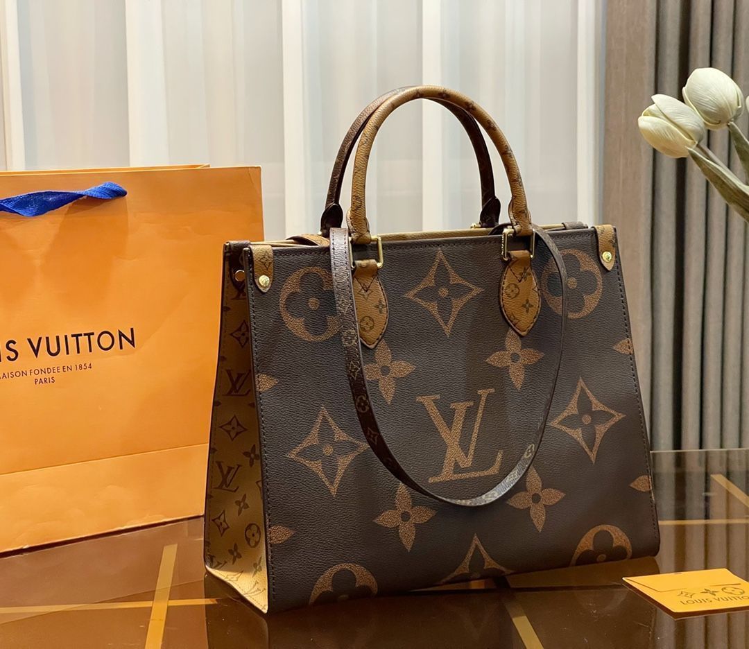 極上美品 LOUIS VUITTON ルイヴィトン ショルダーバッグ ハンドバッグ 財布 3点セット オンザゴー MM