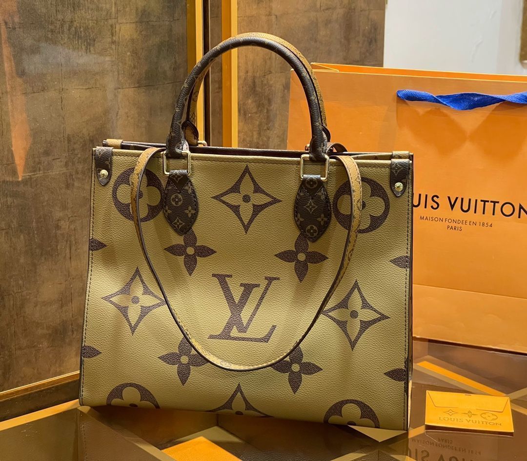 極上美品 LOUIS VUITTON ルイヴィトン ショルダーバッグ ハンドバッグ 財布 3点セット オンザゴー MM