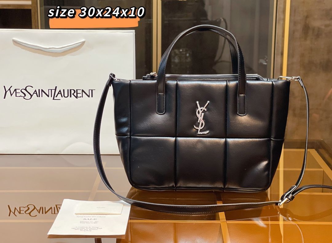 送料込☆YSL イヴサンローラン トートバッグ ショルダーバッグ 財布 3点セットバッグ