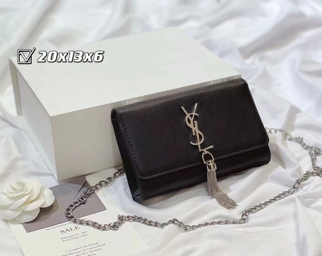 送料込☆YSL イヴサンローラン トートバッグ ショルダーバッグ 財布 3点セットバッグ