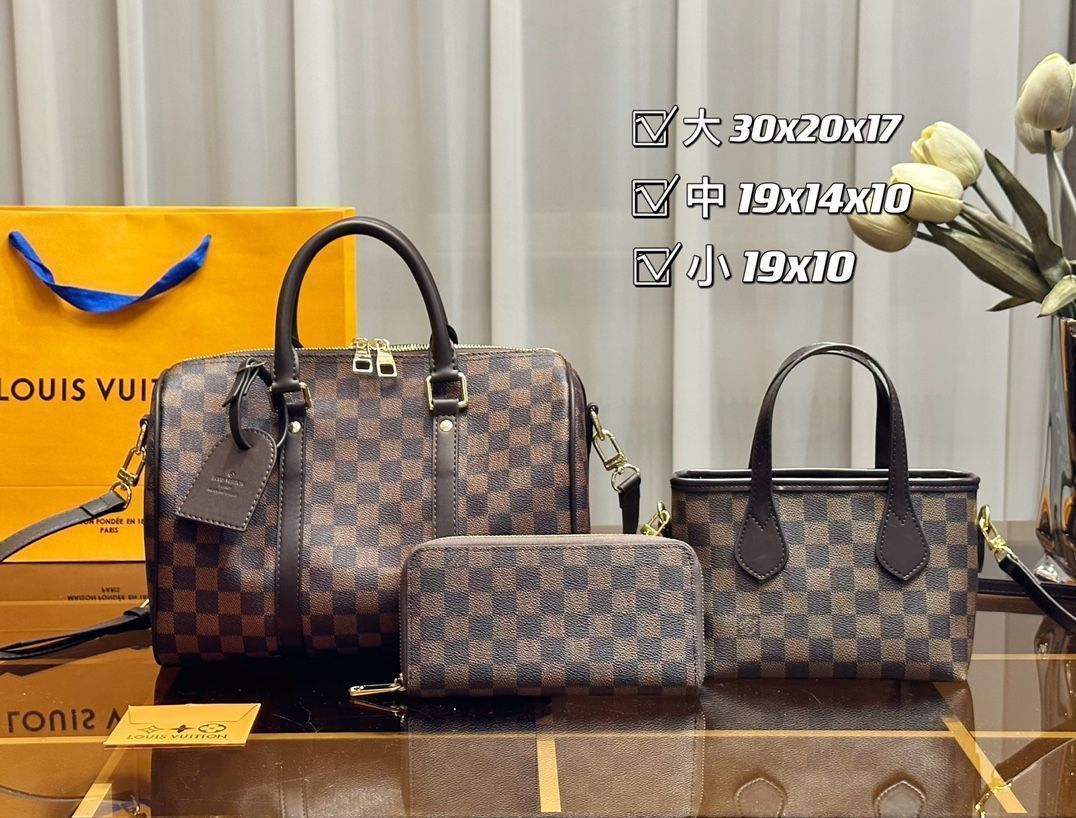美品 LOUIS VUITTON ルイヴィトン トートバッグ ショルダーバッグ 財布 3点セット 美品 LOUIS VUITTON ルイヴィトン トートバッグ ショルダーバッグ 財布 3点セット
