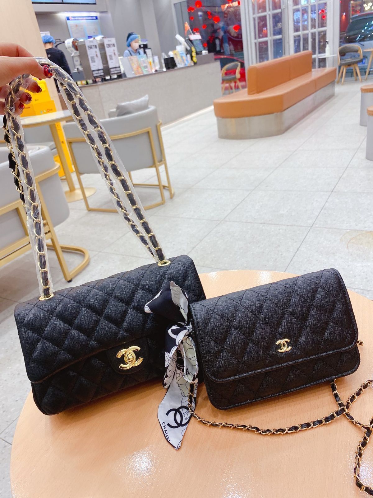 美品★CHANEL シャネル ショルダーバッグ 財布 3点セットバッグ 美品★CHANEL シャネル ショルダーバッグ 財布 3点セットバッグ