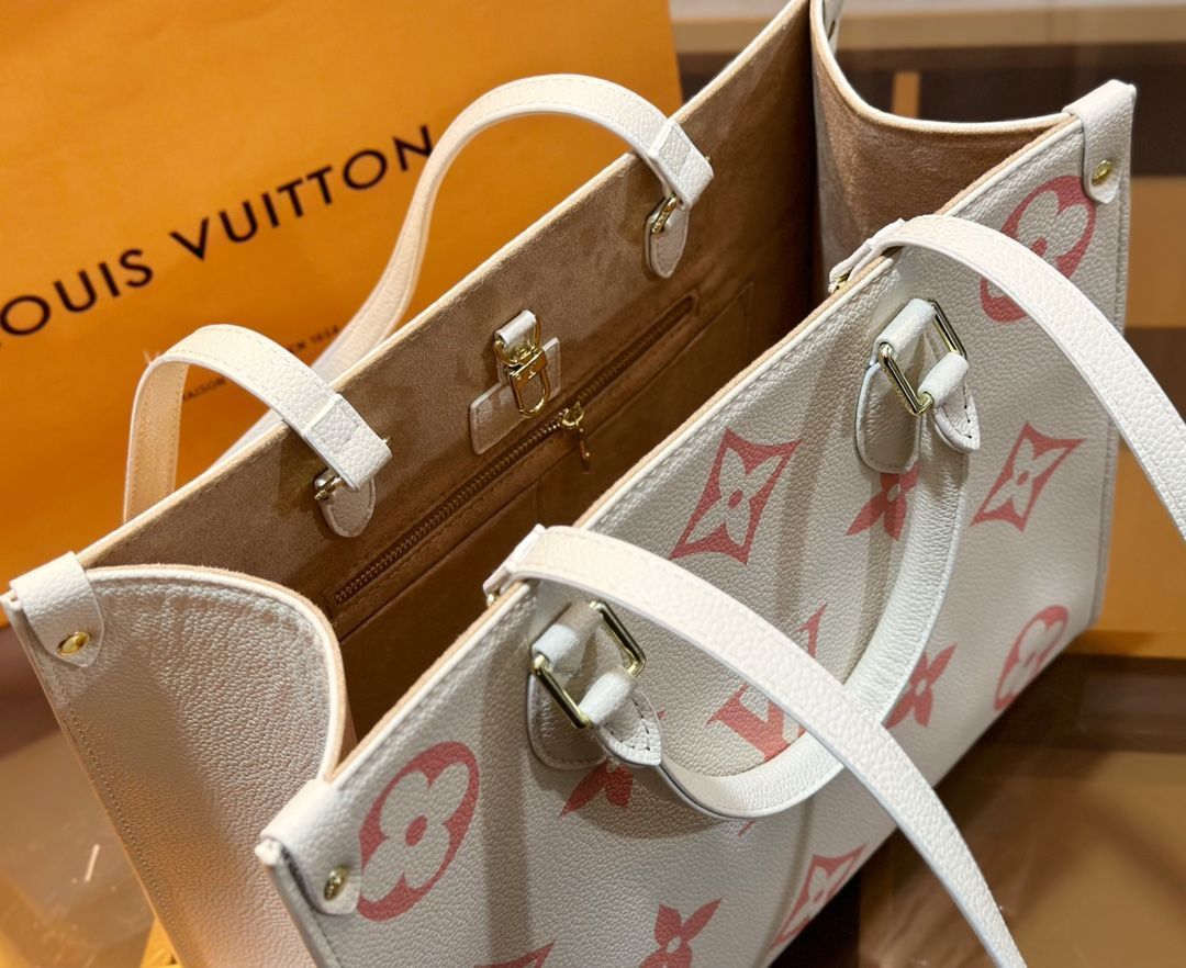 美品 LOUIS VUITTON ルイヴィトン ショルダーバッグ ハンドバッグ 財布 3点セットオンザゴー MM