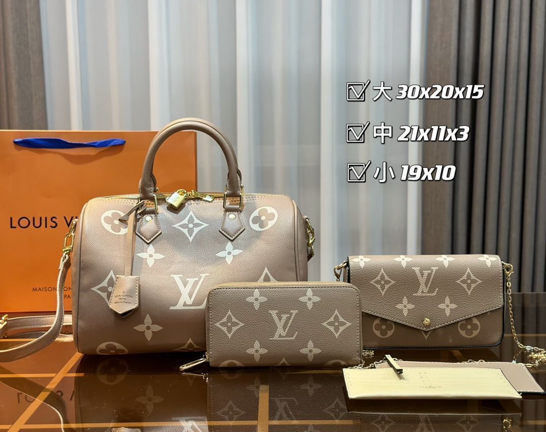 状態良 LOUIS VUITTON ルイヴィトン ショルダーバッグ ハンドバッグ 財布 3点セット 状態良 LOUIS VUITTON ルイヴィトン ショルダーバッグ ハンドバッグ 財布 3点セット