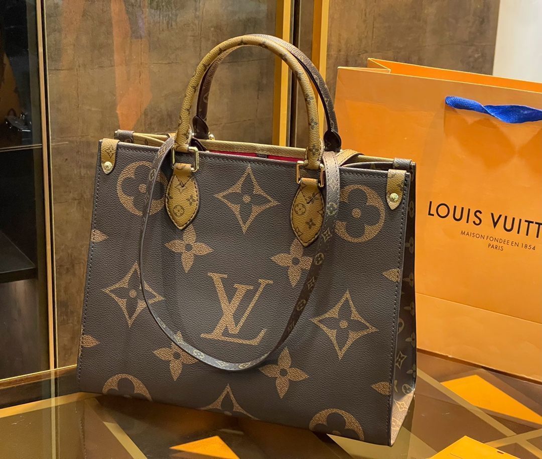 綺麗 LOUIS VUITTON ルイヴィトン ショルダーバッグ ハンドバッグ 財布 3点セット オンザゴー MM
