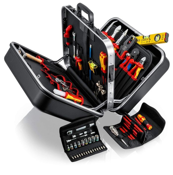 【新品・3営業日で発送】クニペックス KNIPEX 002141 ツールケース ビッグツイン(電気作業用)