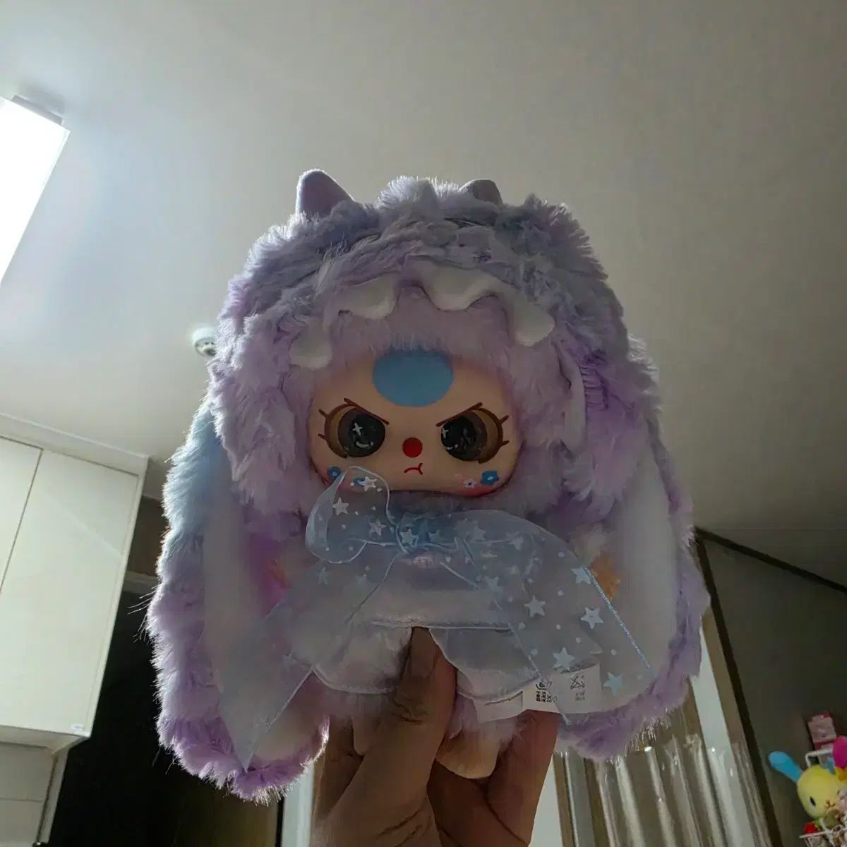 ウールぐるぐる顔交換