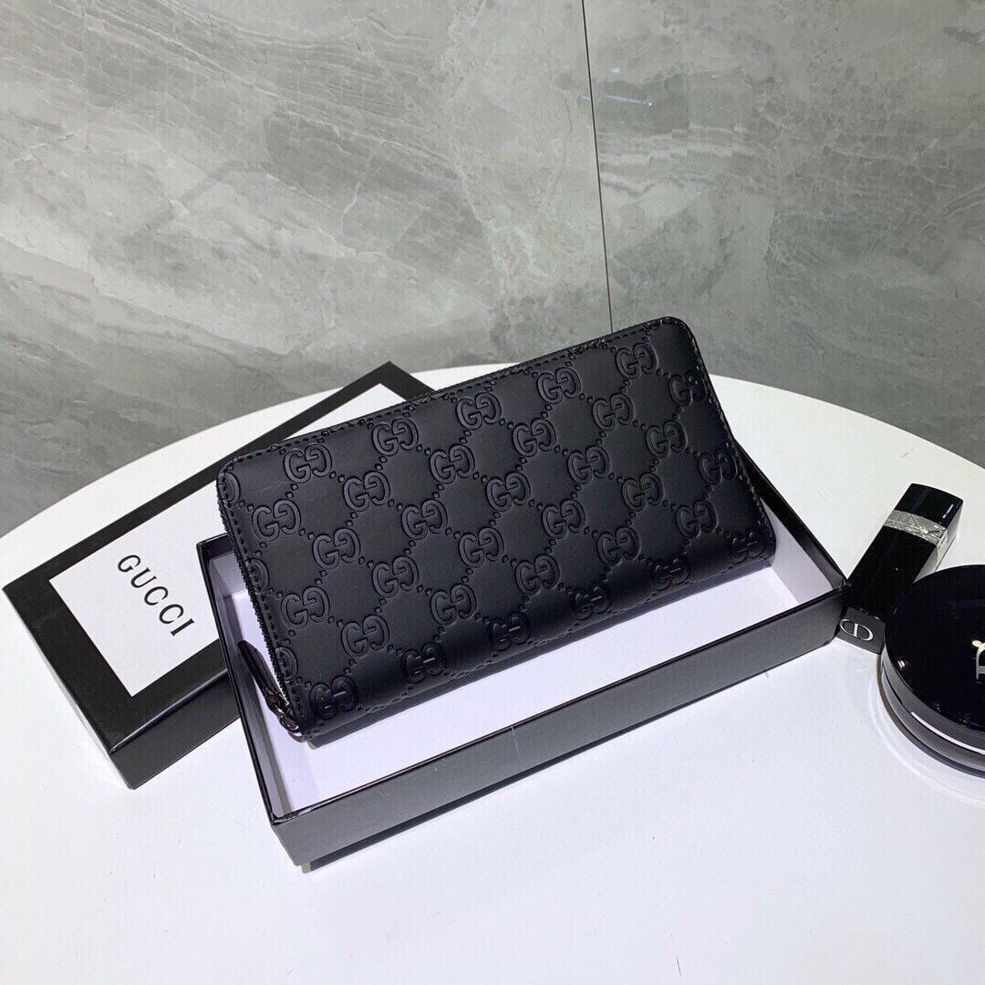 Gucciグッチ/財布、爆金研磨牛革、現金各種消費カードの伝票などを簡単に入れることができ、多機能小銭入れバッグ[本日特価|新品未使用品]