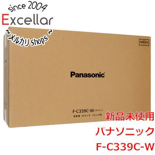 [bn:8] 【新品訳あり(箱きず・やぶれ)】 Panasonic　リビング扇風機 DCモーター搭載　F-C339C-W　ホワイト