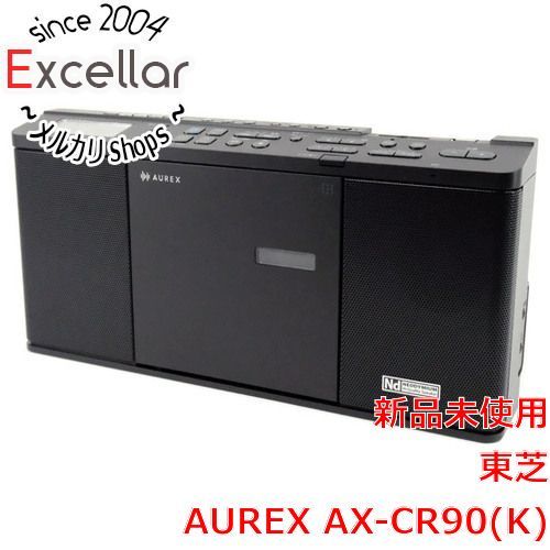 [bn:8] TOSHIBA　SD/USB/CDラジオ AUREX　AX-CR90(K)　ブラック